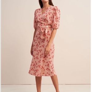 Rouje Rosalie Dress Mid-length Pink